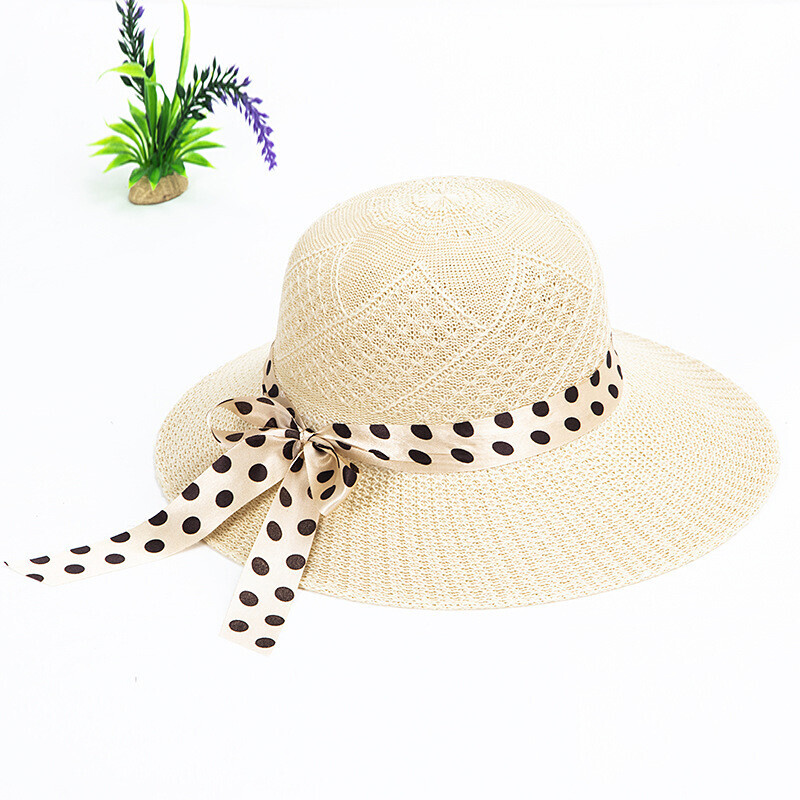 New Ladies Foldable Breathable Hats Women Sun Hat Summer Floppy Beach Wide Brim