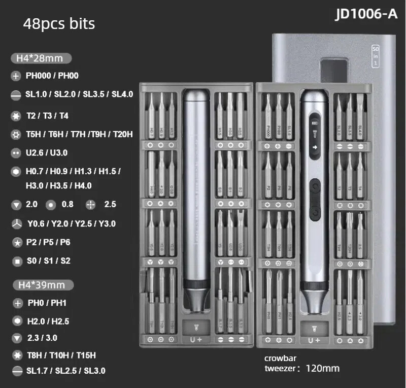50-in-1 Precision Electric Screwdriver Set Multifunctional Repair Tool For Home - Picture 16 of 17