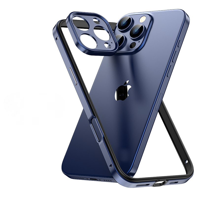 Aluminum Alloy Frame Case For iPhone 16 ProMax 15 14 Metal Bumper Phone Cover UK