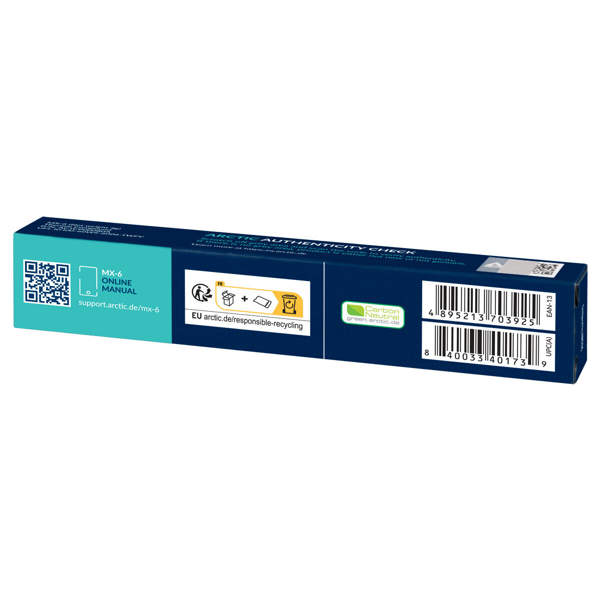ARCTIC MX-6 MX-5 MX-4 MX-2 Thermal Paste Compound CPU GPU Console 2g 4g 8g 20g - Afbeelding 51 van 62