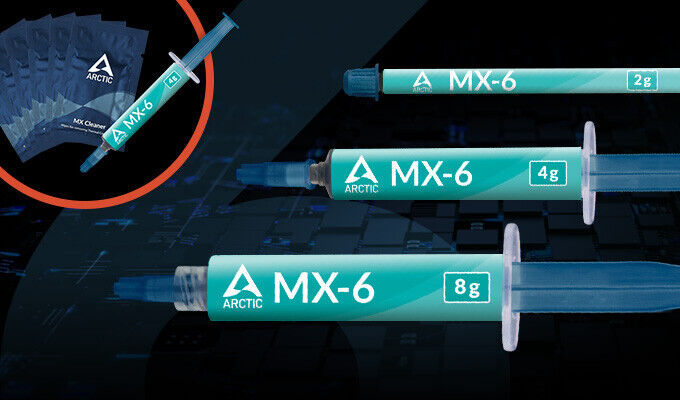 ARCTIC MX-6 MX-5 MX-4 MX-2 Thermal Paste Compound CPU GPU Console 2g 4g 8g 20g - Afbeelding 61 van 62