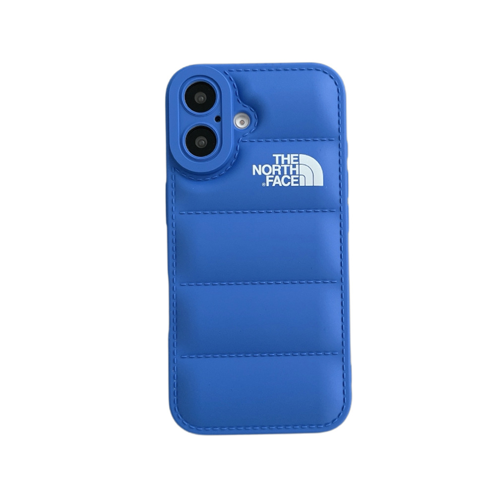 Modna kurtka puchowa Anti-drop iPhone Etui na telefon do 16 15 14 13 12 11 XR 8 7 - Zdjęcie 23 z 26