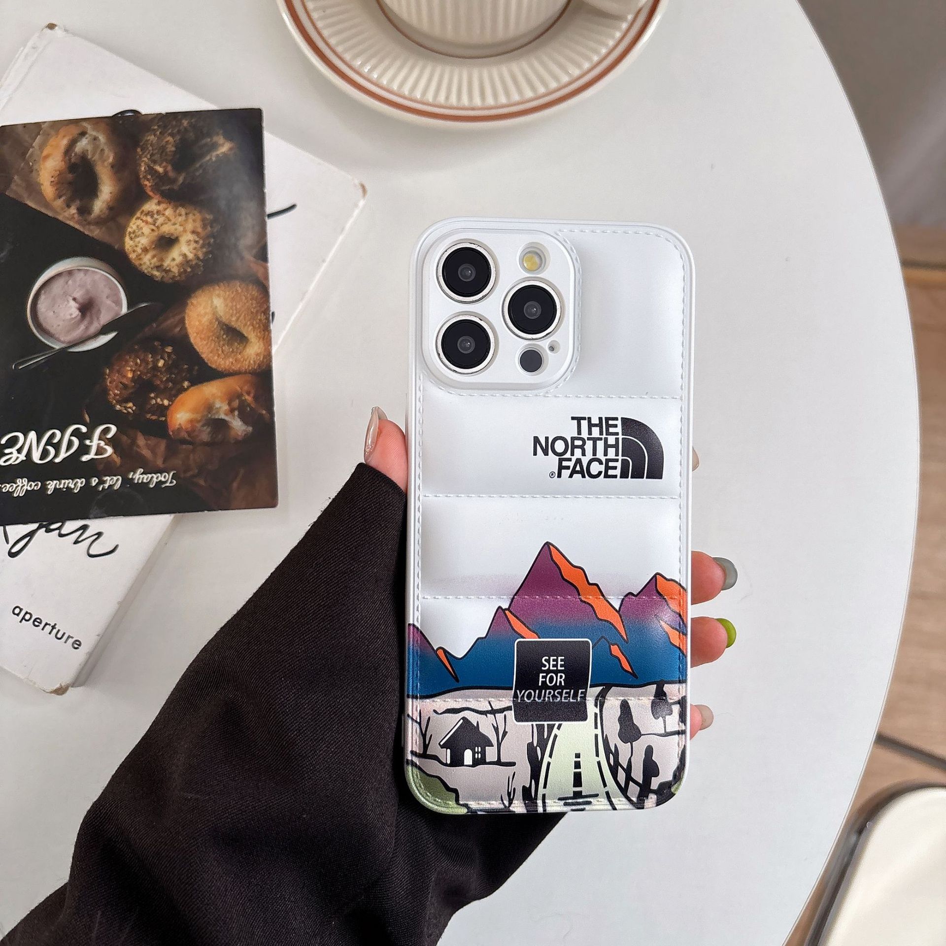 For iPhone 16 15 14 13 Pro Max 12 11 XS XR Down Jacket Phone Case Cover - Zdjęcie 21 z 24
