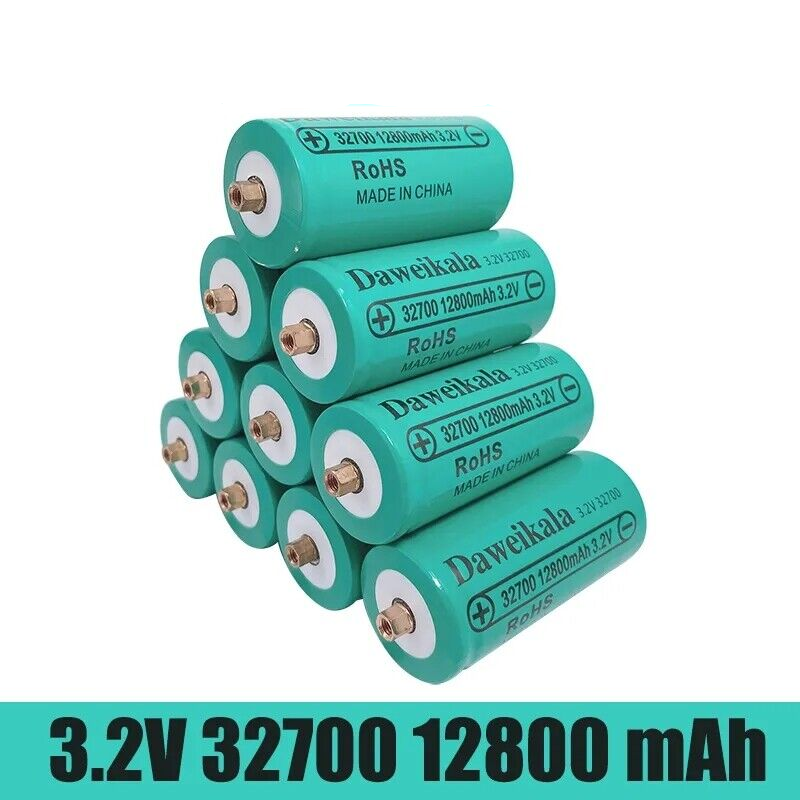 Daweikala 32700 3.2V 12800mAh Lifepo4 Rechargeable battery with SCREW - Picture 9 of 11