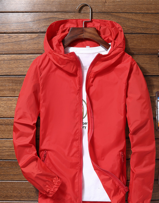 NEW Men Waterproof Rain Jacket Hooded Breathable Lightweight Windbreaker Outwear - Picture 26 of 26