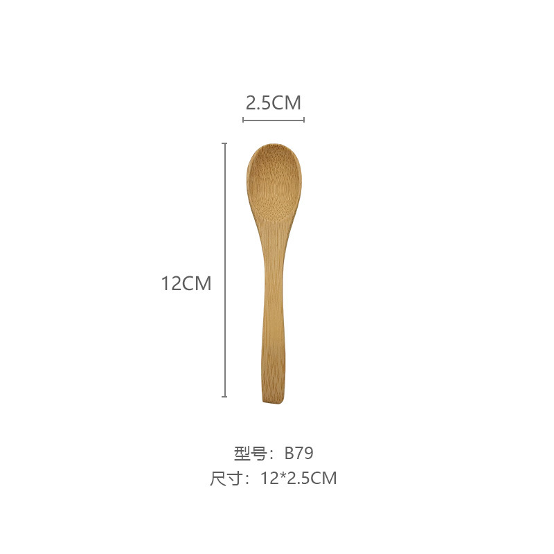 10PCS Kitchen utensils, children's rice spoons, soup spoons, wooden spoons - Picture 28 of 28