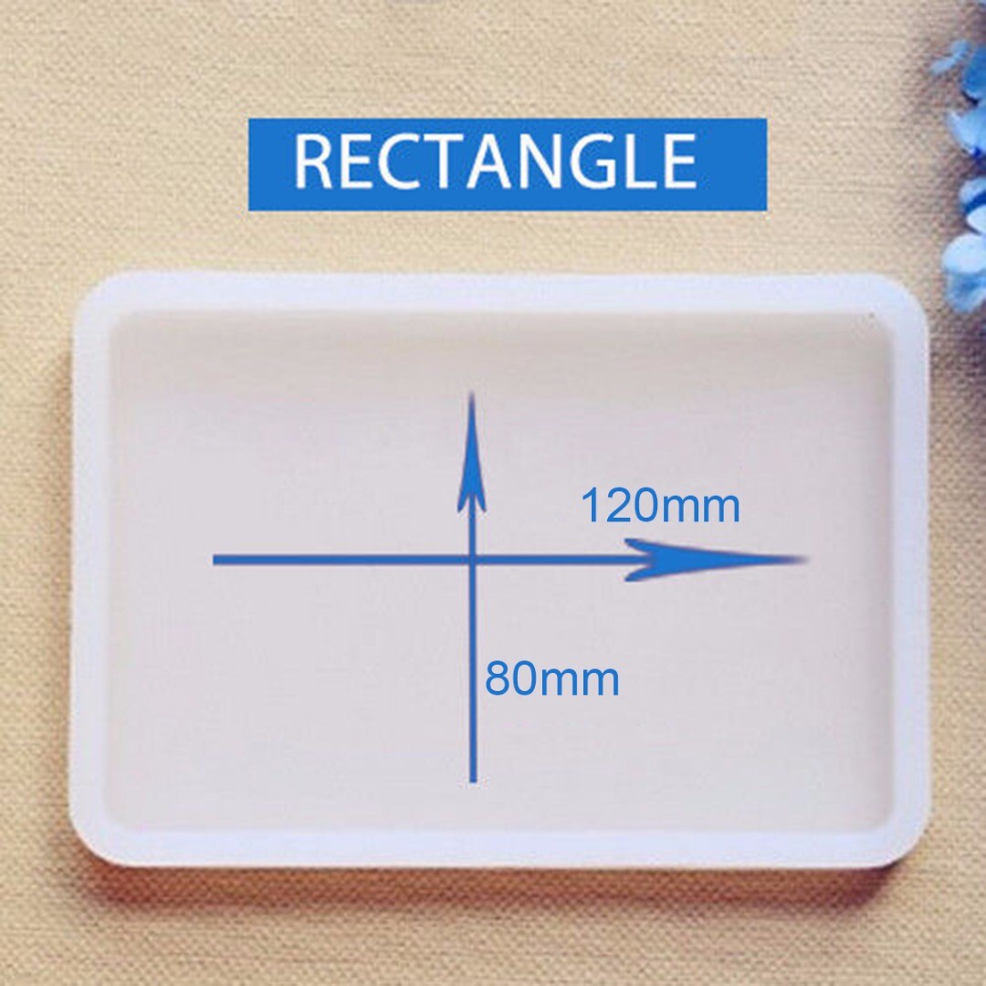 Silicone Coaster Molds for Epoxy Resin - Round/Square DIY Craft, Home Decor - Bild 17 von 19