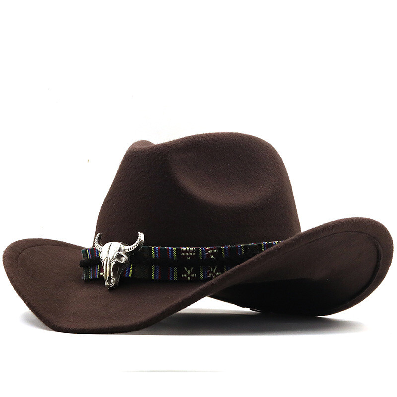 Womens Mens Hat Cowgirl Cowboy Wild West Hats Western Headwear Wide Brim Cap UK - Picture 29 of 31