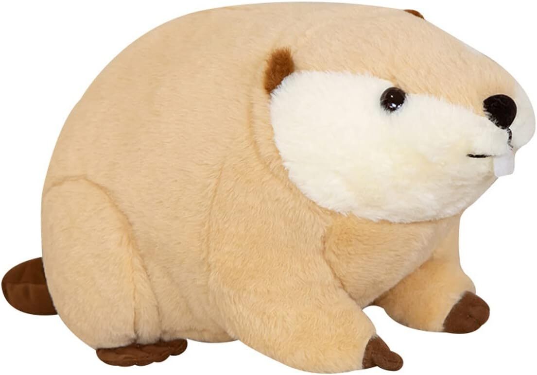 Realistic Beaver Stuffed Animals Toy 45/60cm Beaver Plush Beaver Wild Doll Toy