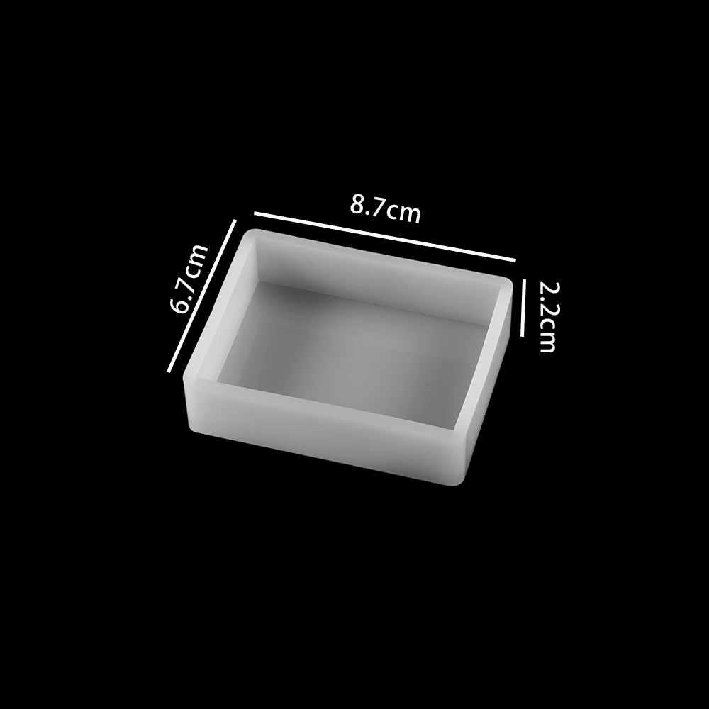 Epoxy Resin Square Mold for Crafts, Candles, Dried Flowers - Silicone Mould - Picture 20 of 20
