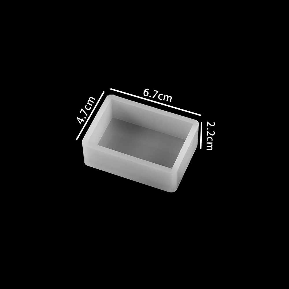 Hágalo usted mismo Molde de resina rectangular para epoxi, flores, velas - Molde de silicona - Imagen 15 de 21