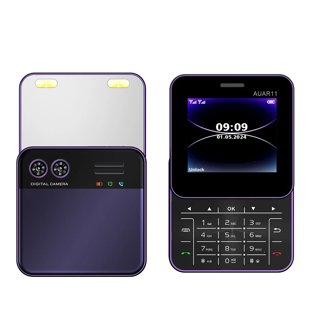 Mini Celulares Móviles Deslizantes Giratorios SERVO Desbloqueado GSM Velocidad Dail Doble SIM - Imagen 25 de 26
