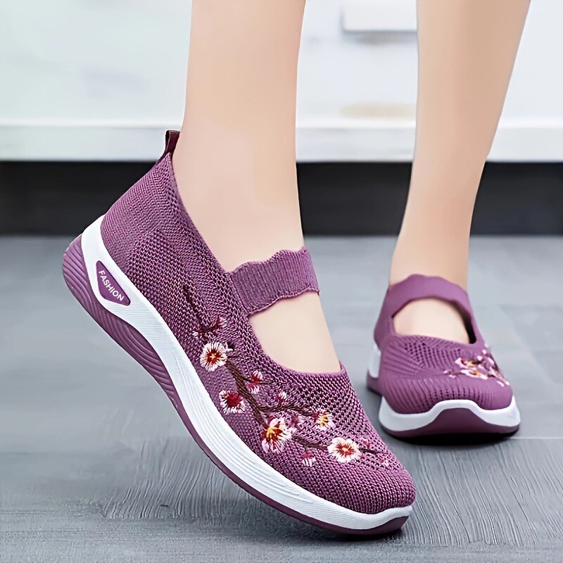 Women Comfort Flat Mary Jane Walking Shoes Ladies Summer Sandals Work Shoes Size