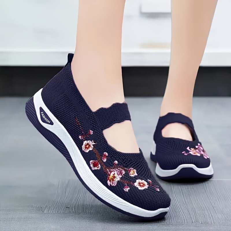 Women Comfort Flat Mary Jane Walking Shoes Ladies Summer Sandals Work Shoes Size