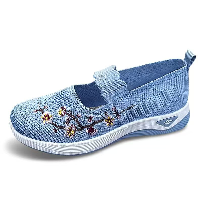 Women Comfort Flat Mary Jane Walking Shoes Ladies Summer Sandals Work Shoes Size