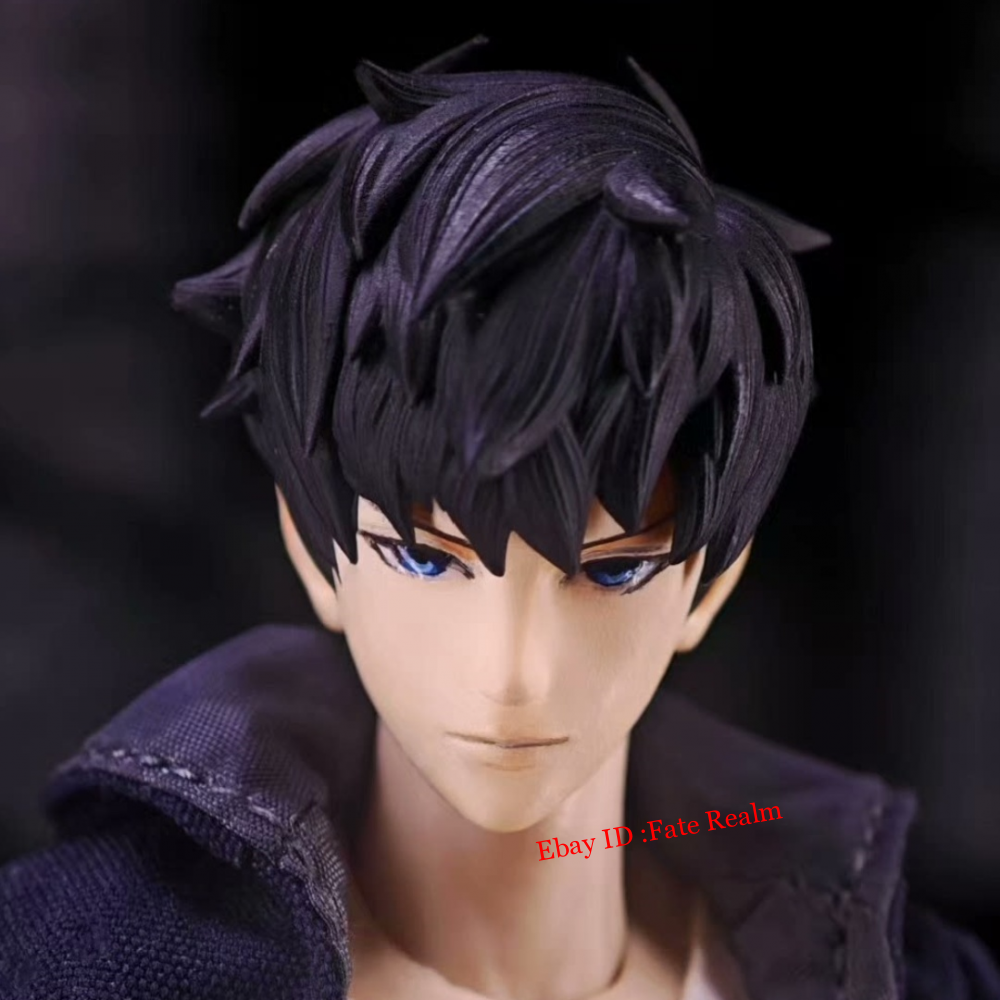 1/12 Sung Jin-Woo Male Head Carving for 6