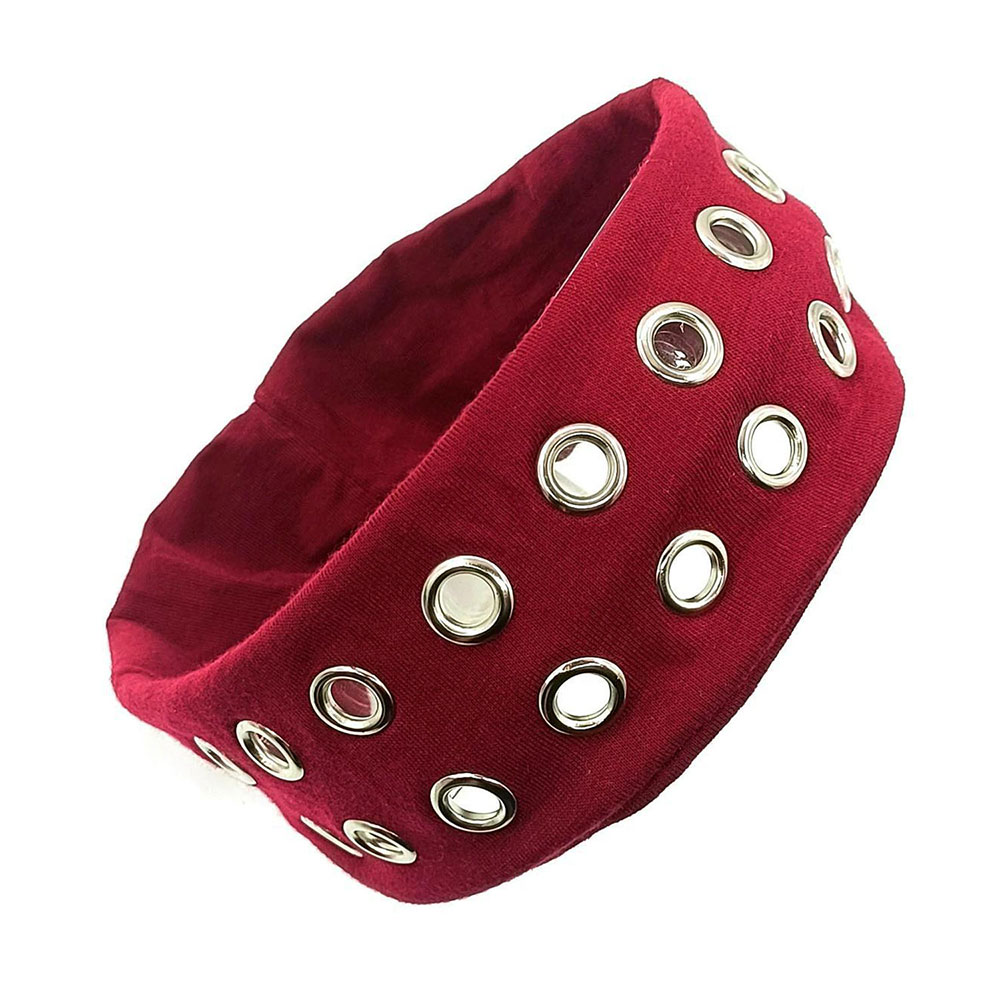 Stretch Fabric Punk Headband for Women Sport and Daily Fashion Outfits