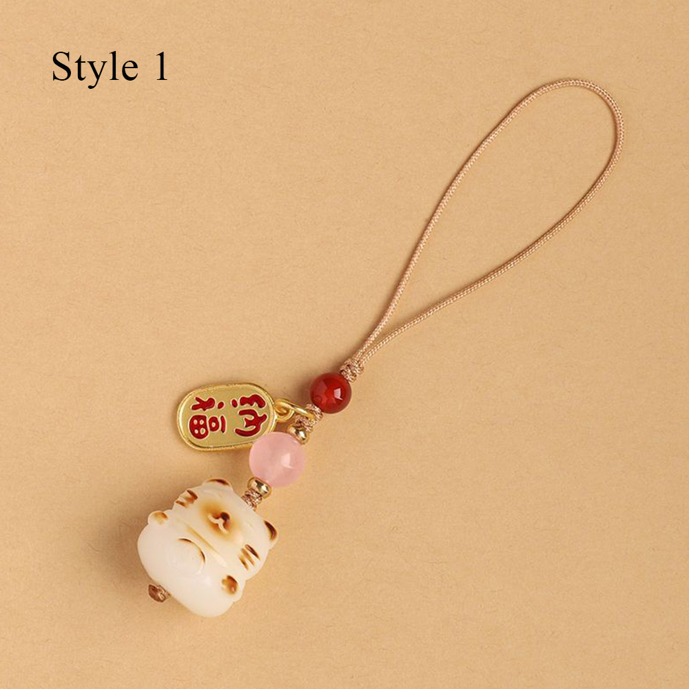 New Year Cat Paw Gourd Lucky Bag Phone Pendant Charm for Mobile - Zdjęcie 25 z 31