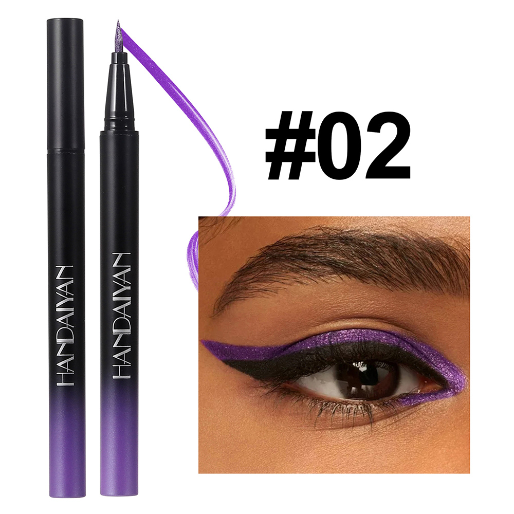 Metallic Liquid Eyeliner Waterproof Shine For Daily And Party Makeup - Picture 25 of 34