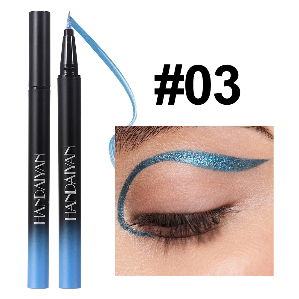 Metallic Liquid Eyeliner Waterproof Shine For Daily And Party Makeup - Picture 26 of 34