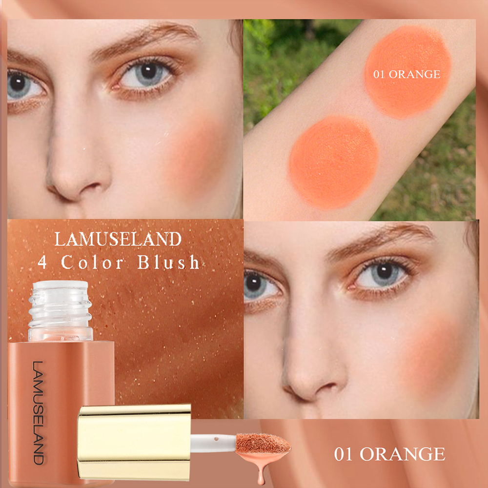 Mini Liquid Blush For Natural Complexion All Skin Types 3.5g Water Mineral Oil - Picture 20 of 23