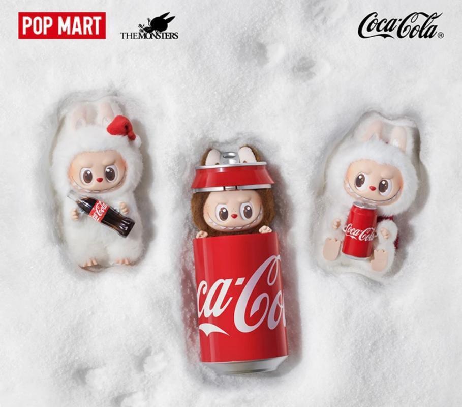 Authentic POPMART THE MONSTERS Labubu Coca-Cola Series Plush Figure toy gift NEW - Picture 15 of 15