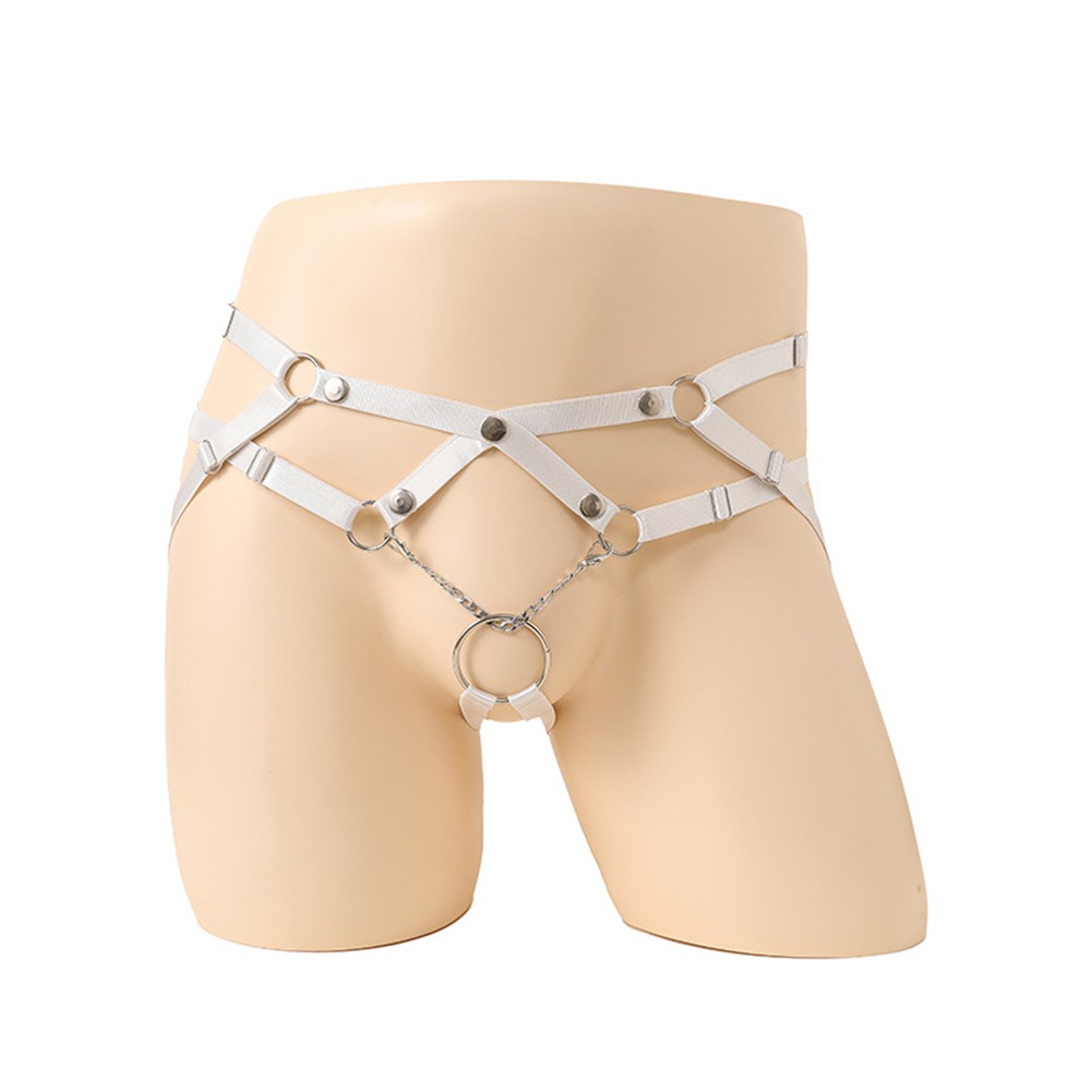 Elegante Herren Sexy String Tangas Perlen Jockstrap Unterwäsche Sissy Slip - Bild 21 von 24