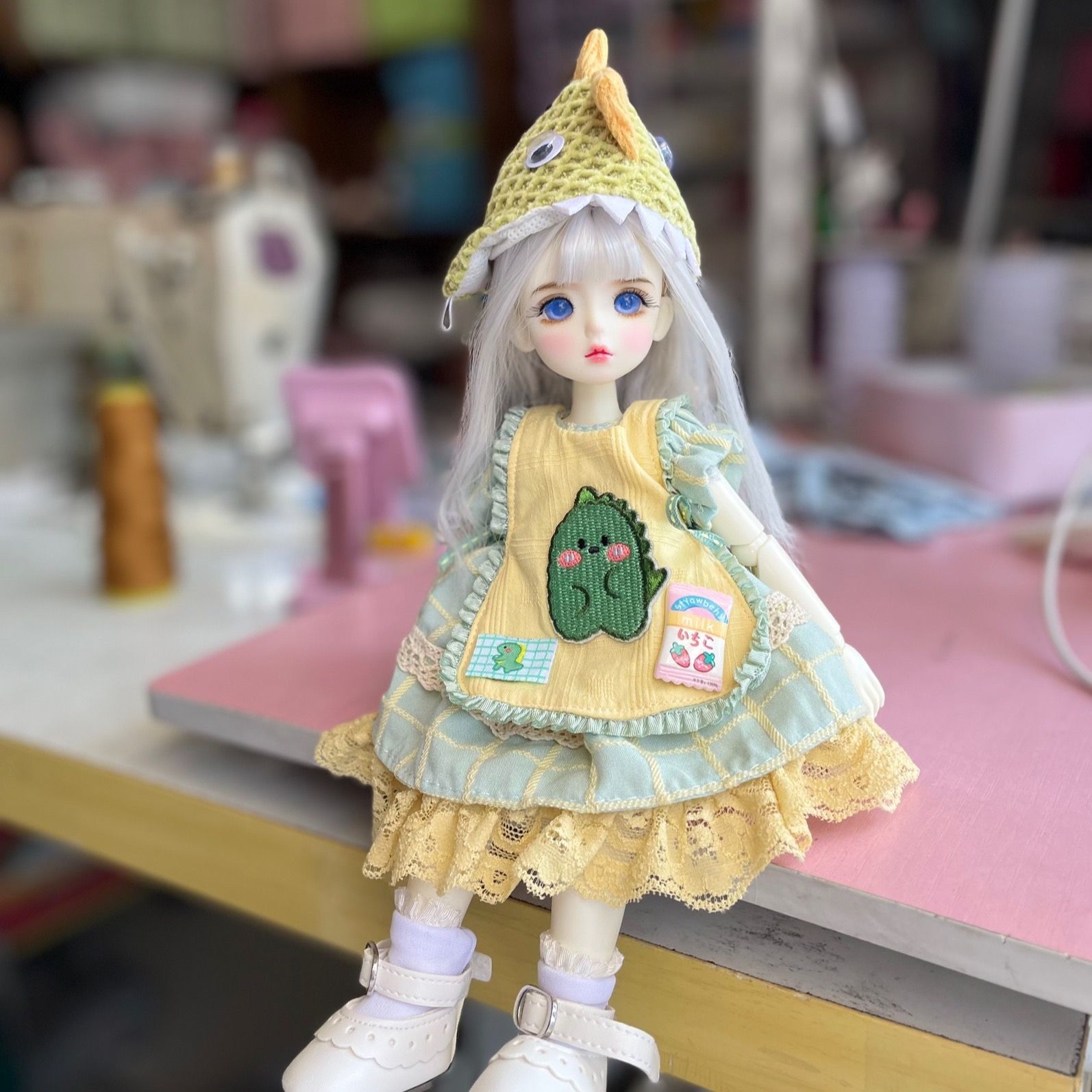 1/6 BJD Doll Girl Ball Jointed Dolls Eyes Face Makeup Clothes Shoes Full Set Toy - Picture 28 of 49