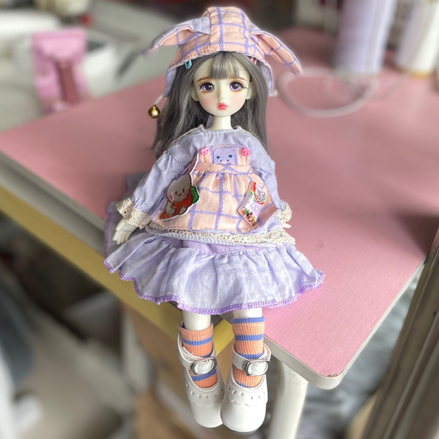 1/6 BJD Doll Girl Ball Jointed Dolls Eyes Face Makeup Clothes Shoes Full Set Toy - Picture 29 of 49