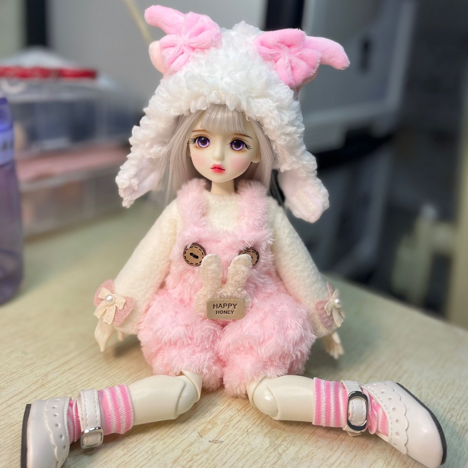 1/6 BJD Doll Girl Ball Jointed Dolls Eyes Face Makeup Clothes Shoes Full Set Toy - Picture 33 of 49
