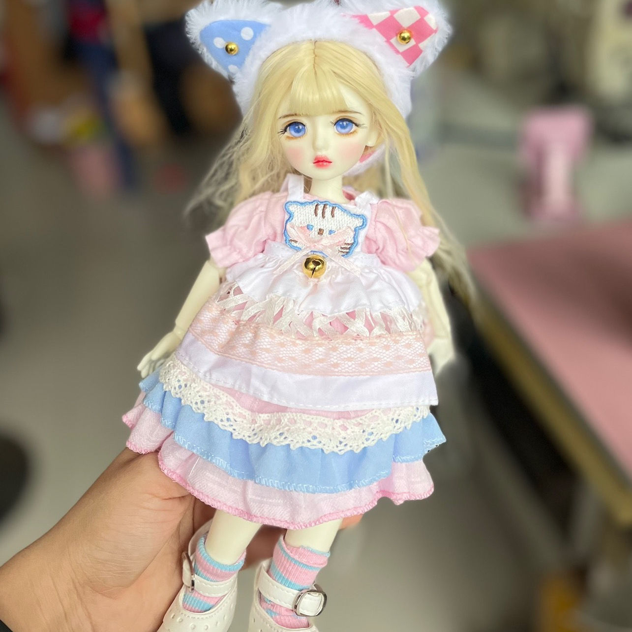 1/6 BJD Doll Girl Ball Jointed Dolls Eyes Face Makeup Clothes Shoes Full Set Toy - Picture 36 of 49