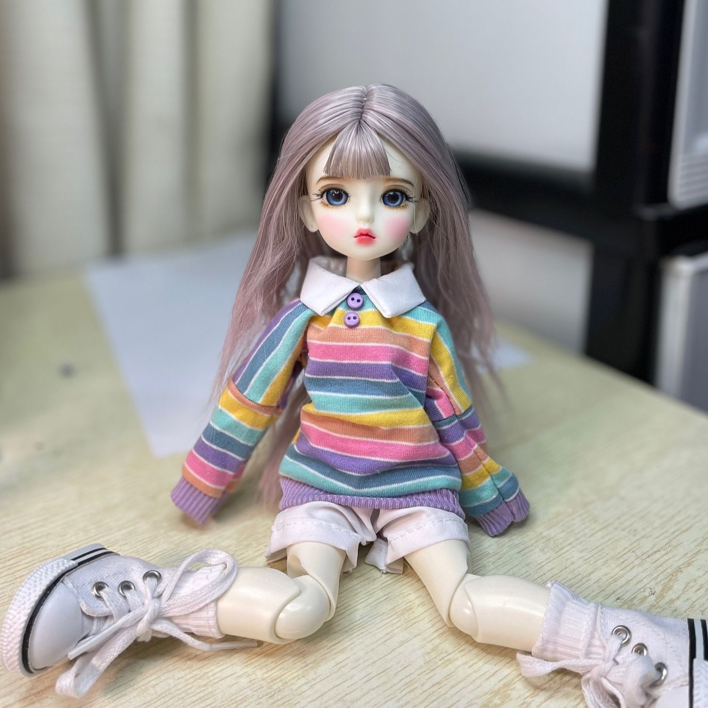 1/6 BJD Doll Girl Ball Jointed Dolls Eyes Face Makeup Clothes Shoes Full Set Toy - Picture 46 of 49