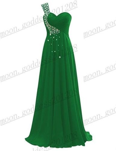 Long Chiffon Wedding Evening Formal Party Gown Ball  Bridesmaid Prom Dress 6-22