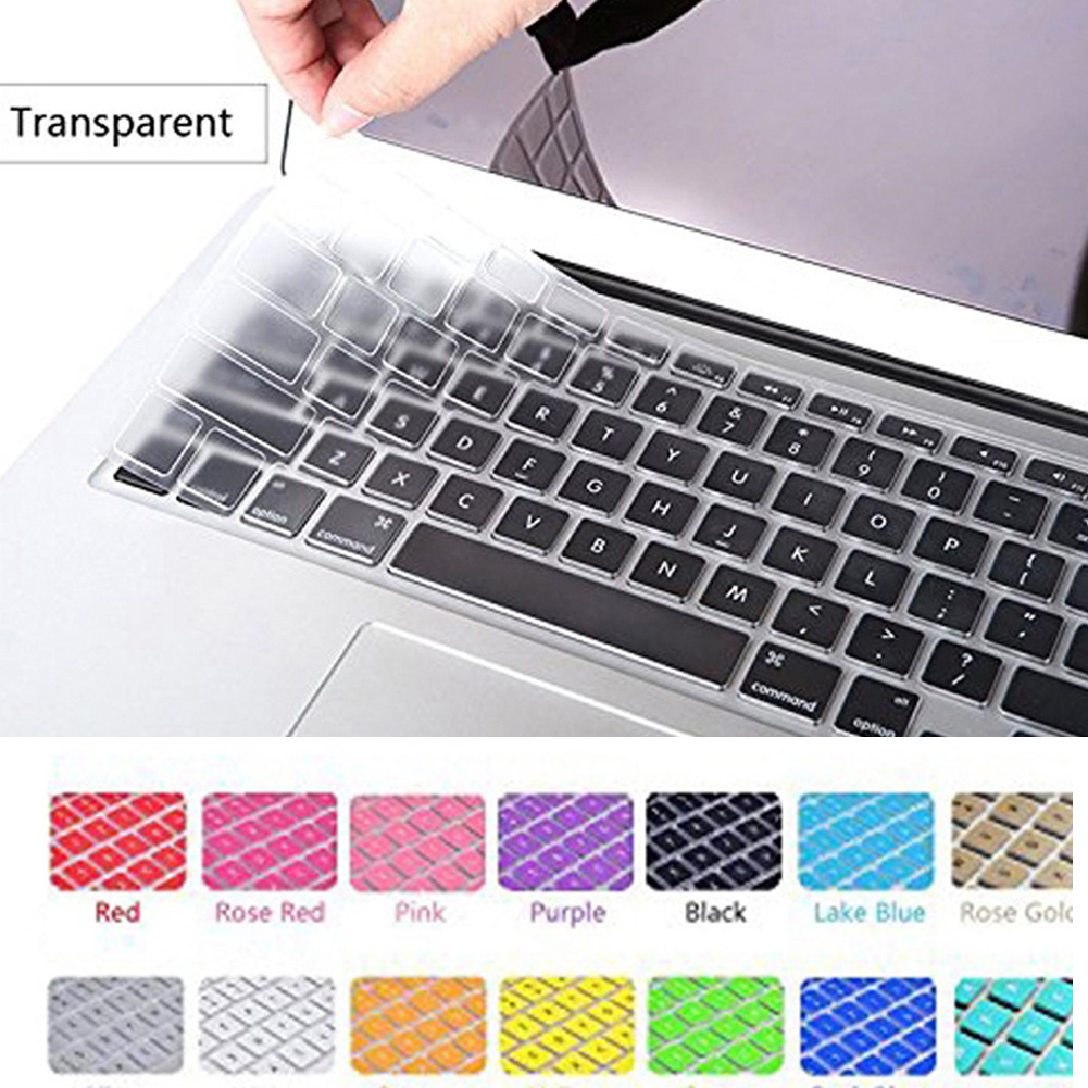 Silicone Keyboard Cover for Macbook Pro Air 11 13 15 17 Inch Protection - Picture 24 of 50