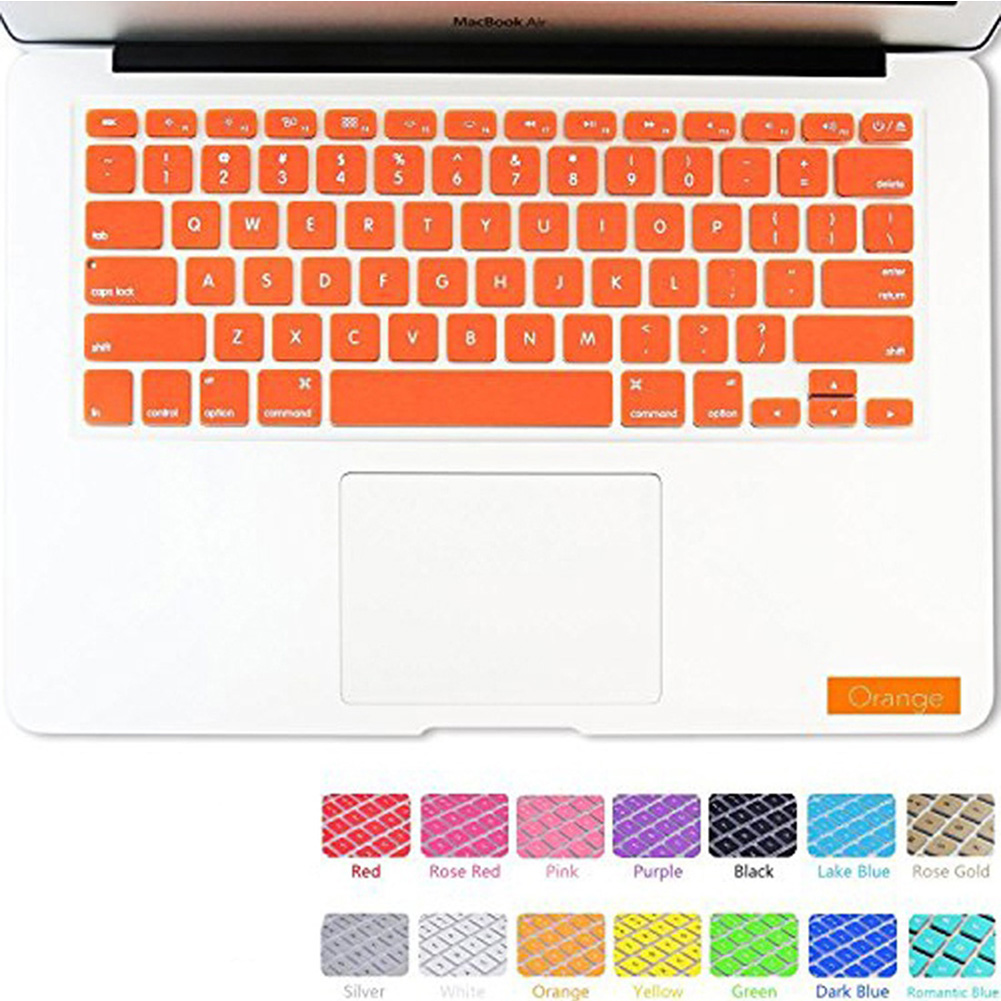 Silicone Keyboard Cover for Macbook Pro Air 11 13 15 17 Inch Protection - Picture 36 of 50
