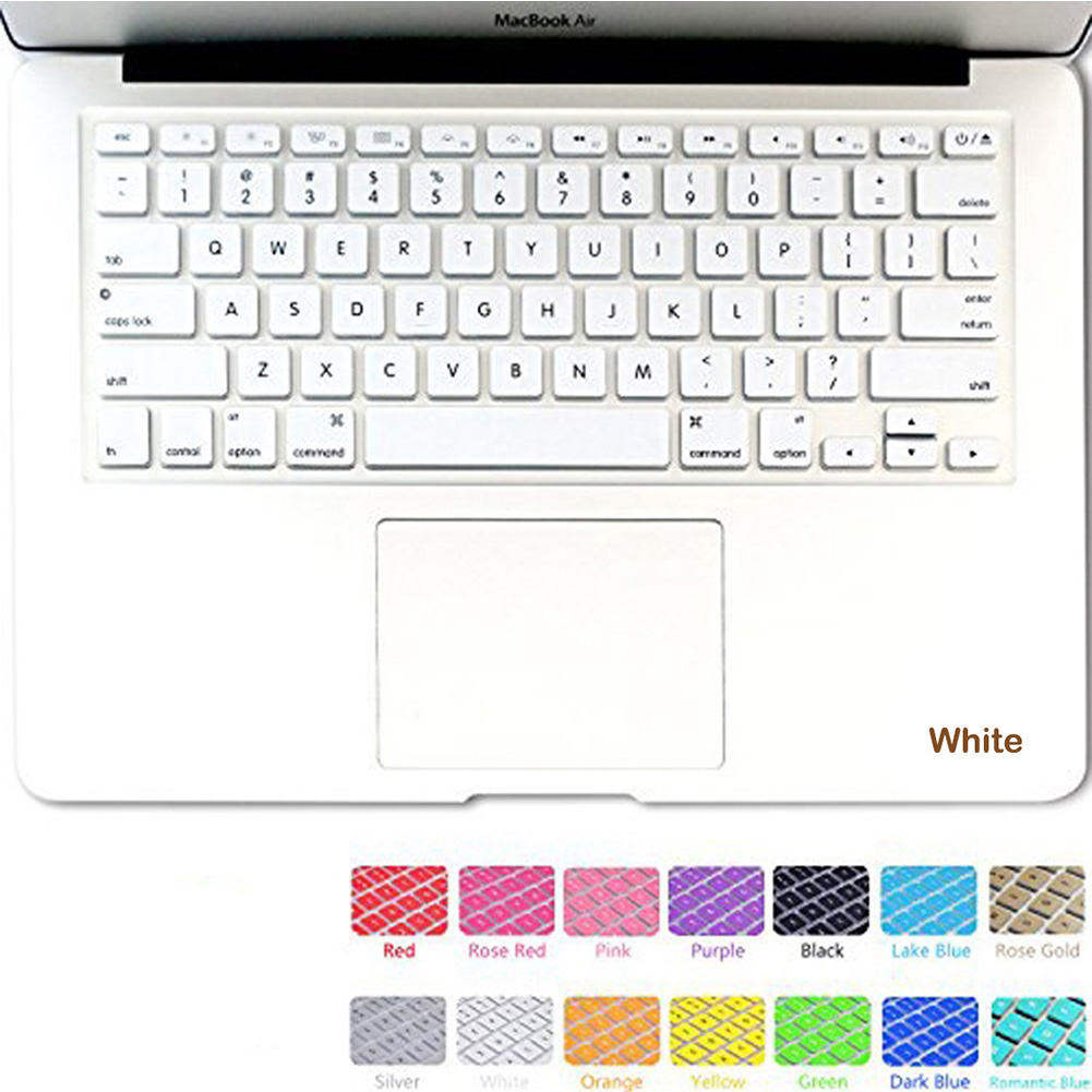 Silicone Keyboard Cover for Macbook Pro Air 11 13 15 17 Inch Protection - Picture 48 of 50