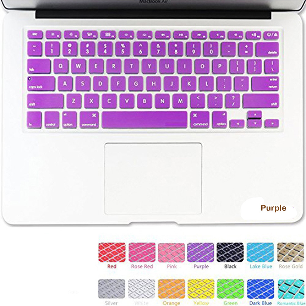 Silicone Keyboard Cover for Macbook Pro Air 11 13 15 17 Inch Protection - Picture 35 of 50