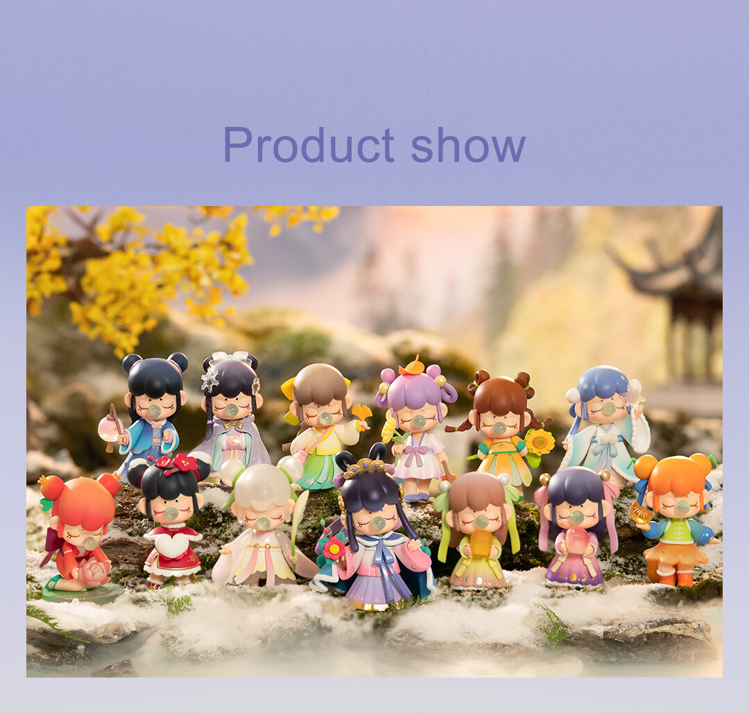 Rolife Nanci Ⅶ Ⅷ Ⅸ XI Ⅻ 5-Set Blind Box Action Figures Kids Doll Toys Xmas Gifts - Picture 39 of 61