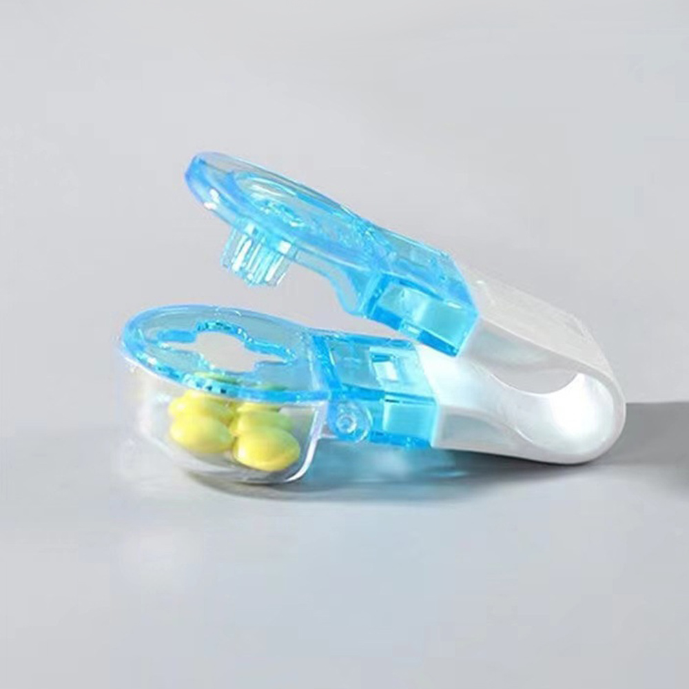 Extracteur De Pilules Portable Avec Boîte De Rangement Pour Médicaments Facile À - Zdjęcie 22 z 23