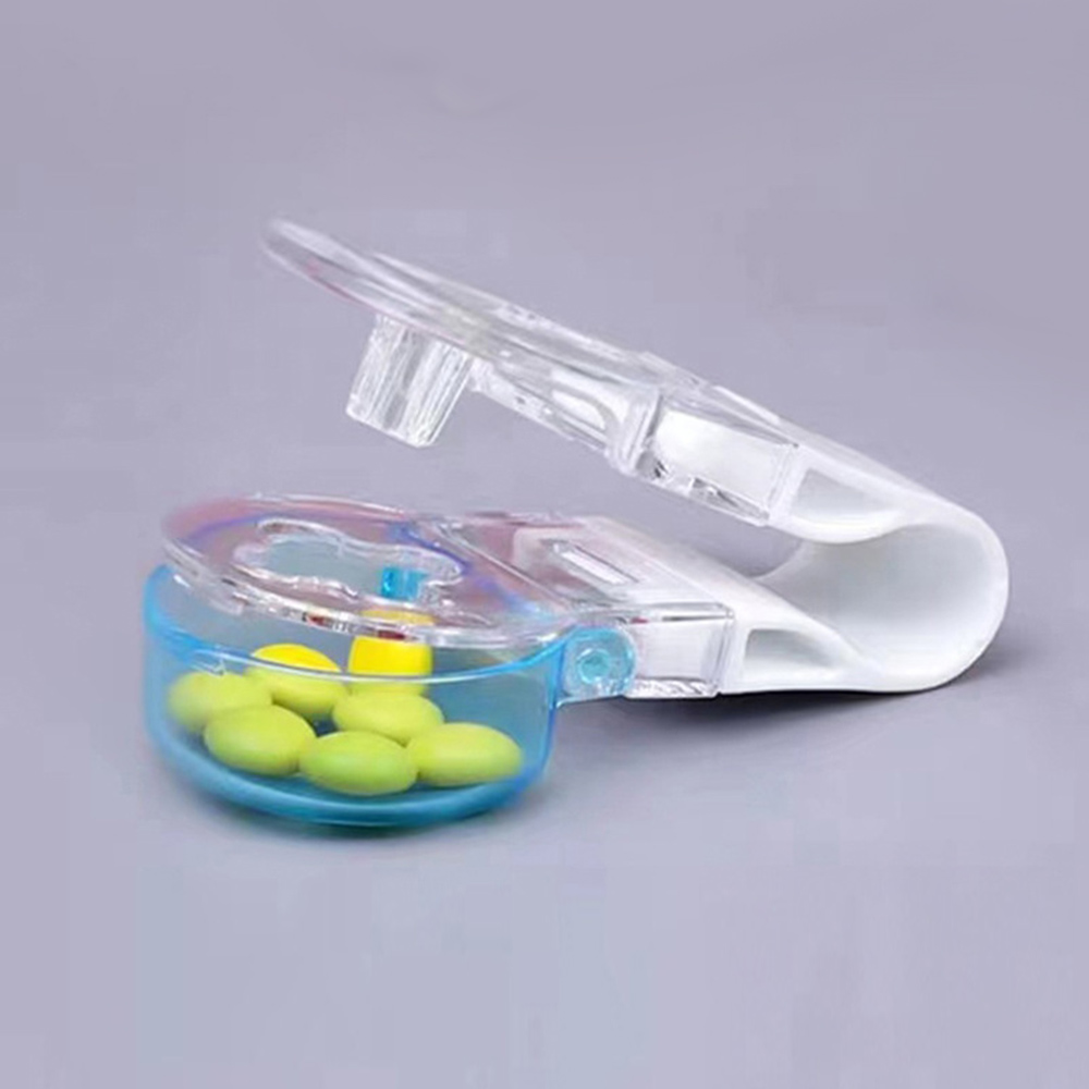 Extracteur De Pilules Portable Avec Boîte De Rangement Pour Médicaments Facile À - Zdjęcie 23 z 23