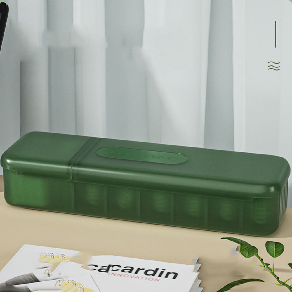 Boîte de Rangement pour Câbles Transparente avec Couvercle et Texture Mate - Org - Afbeelding 18 van 19