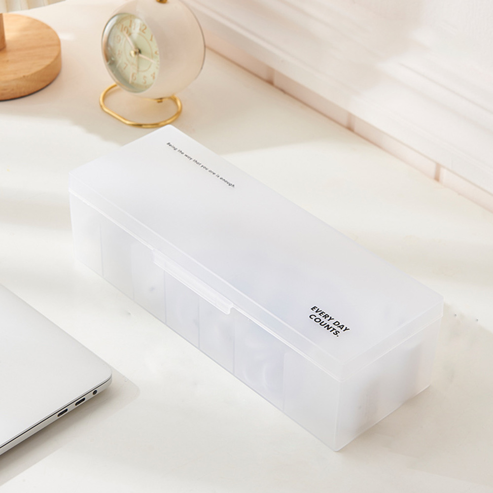 Boîte Organisateur de Câbles 7 Compartiments pour Accessoires Données Stockage - Afbeelding 20 van 21