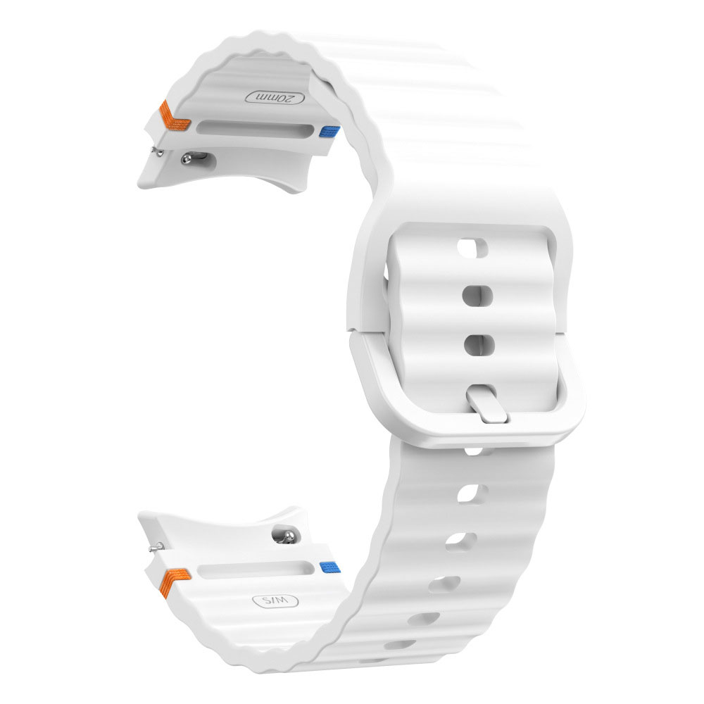 Bracelet de Monture en Silicone pour Samsung Galaxy Watch 7/6/5/4 FE Confortable - Zdjęcie 25 z 34