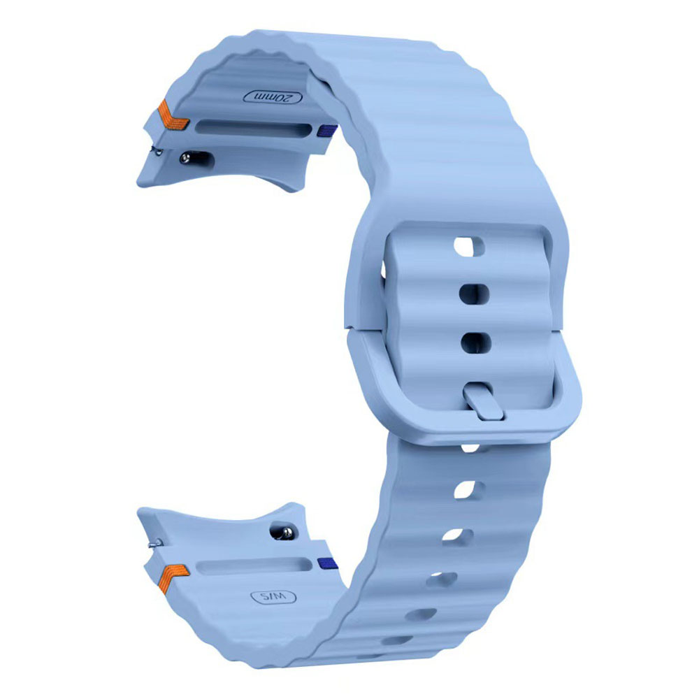 Bracelet de Monture en Silicone pour Samsung Galaxy Watch 7/6/5/4 FE Confortable - Zdjęcie 27 z 34