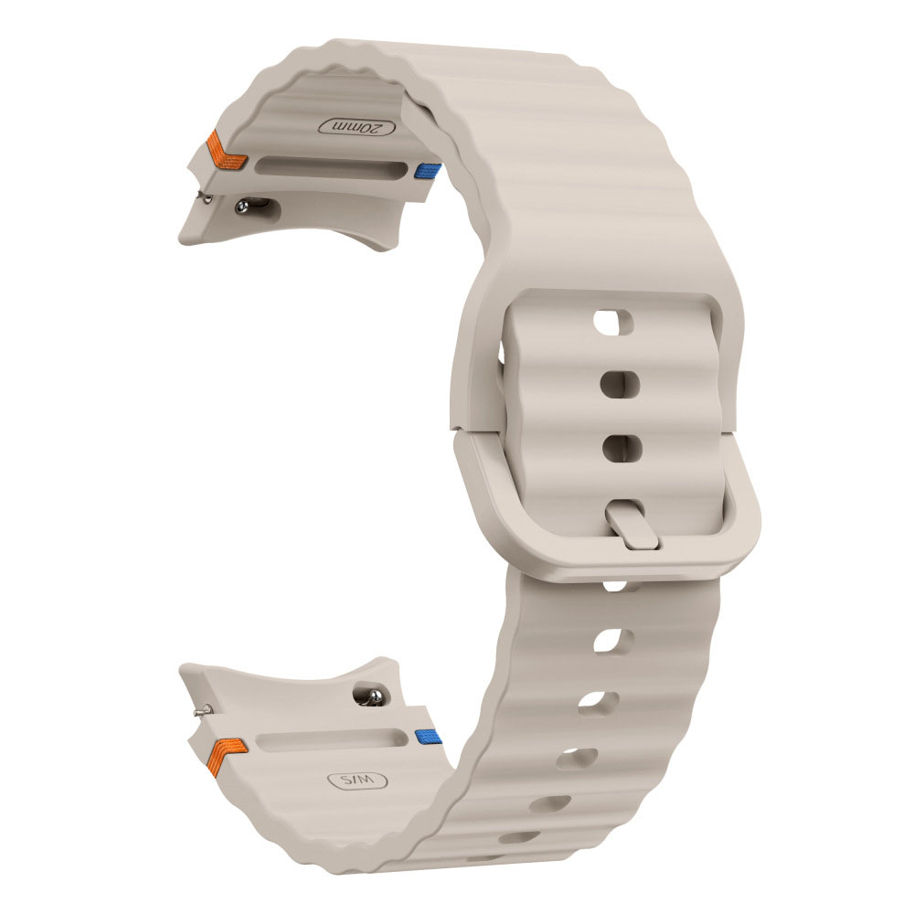 Bracelet de Monture en Silicone pour Samsung Galaxy Watch 7/6/5/4 FE Confortable - Zdjęcie 28 z 34