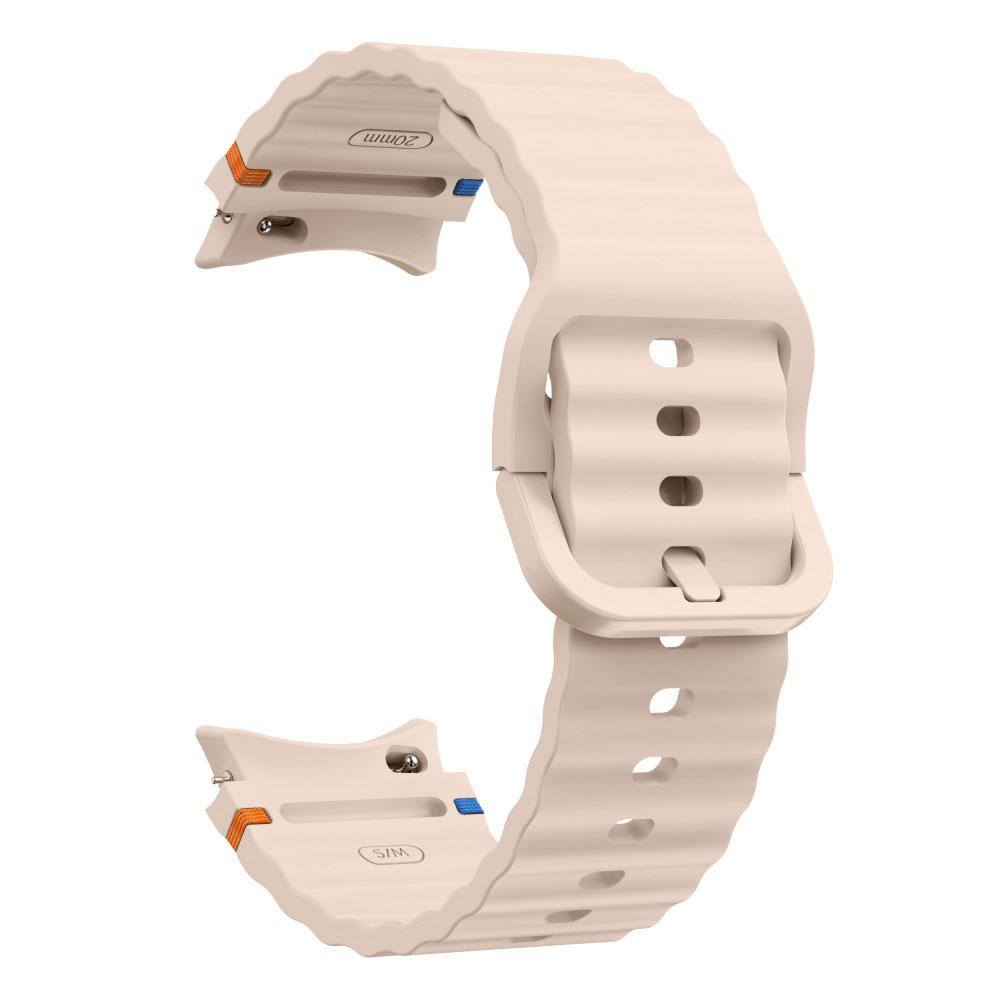 Bracelet de Monture en Silicone pour Samsung Galaxy Watch 7/6/5/4 FE Confortable - Zdjęcie 34 z 34
