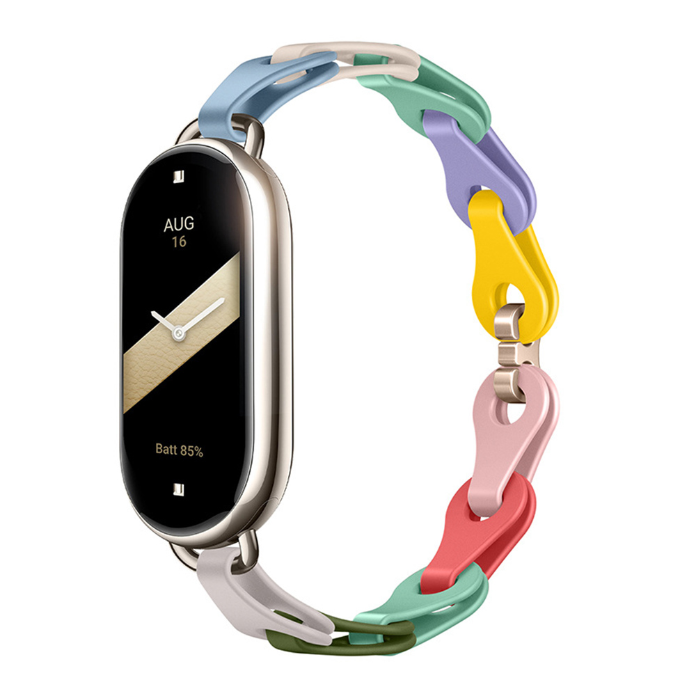 Bracelet en Caoutchouc Découpé pour Xiaomi Series 9/8 - Montre Connectée - Noir - Zdjęcie 20 z 26