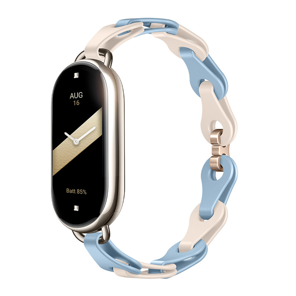 Bracelet en Caoutchouc Découpé pour Xiaomi Series 9/8 - Montre Connectée - Noir - Zdjęcie 21 z 26