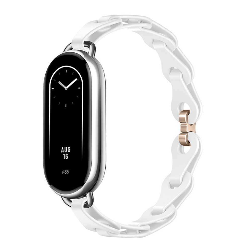 Bracelet en Caoutchouc Découpé pour Xiaomi Series 9/8 - Montre Connectée - Noir - Zdjęcie 22 z 26