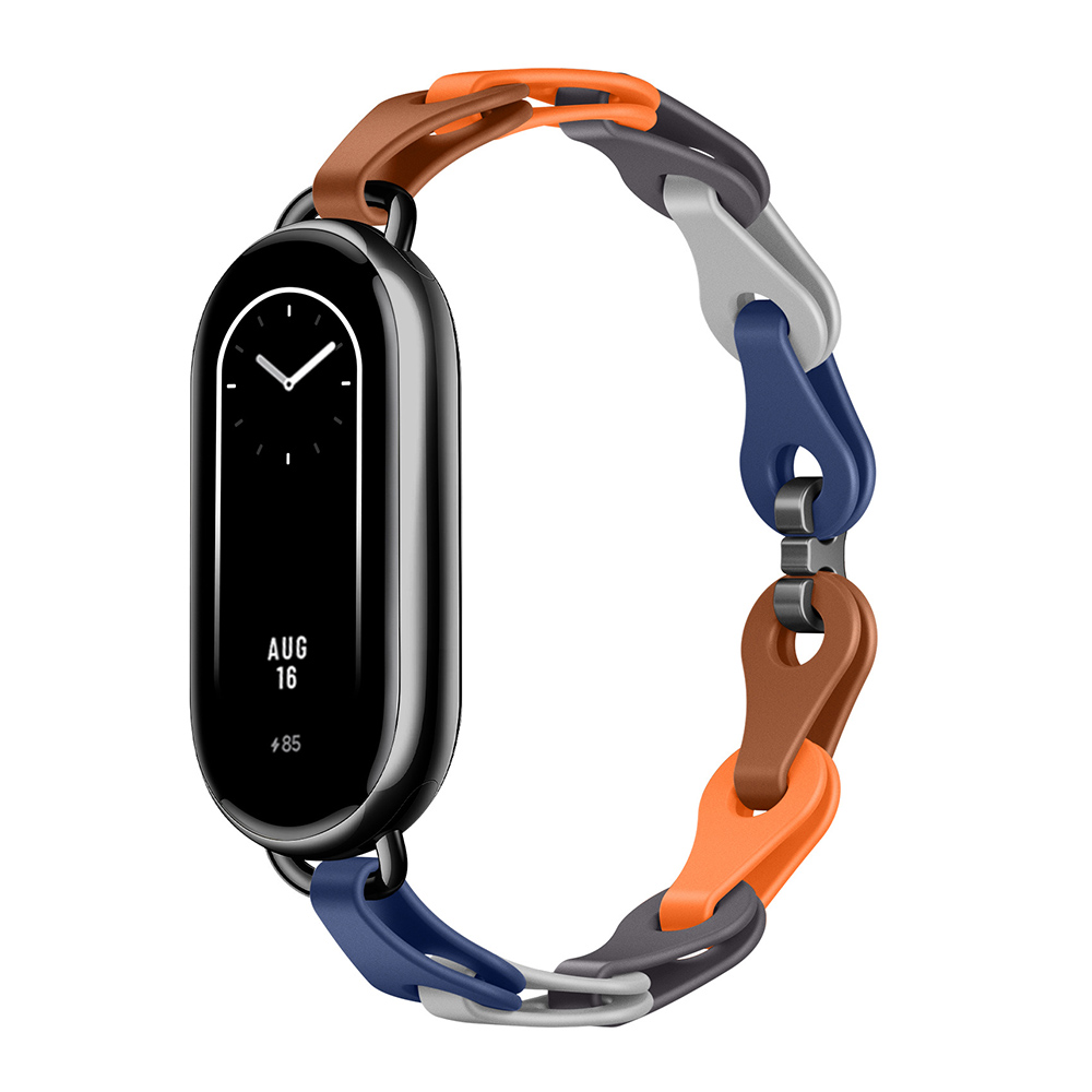 Bracelet en Caoutchouc Découpé pour Xiaomi Series 9/8 - Montre Connectée - Noir - Zdjęcie 26 z 26